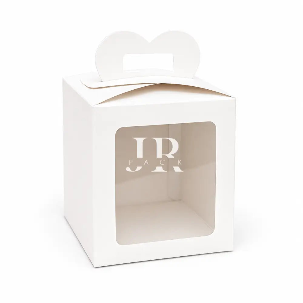 Caja para pan dulce 1KG con visor 17X17X20CM - 640638 - packaging