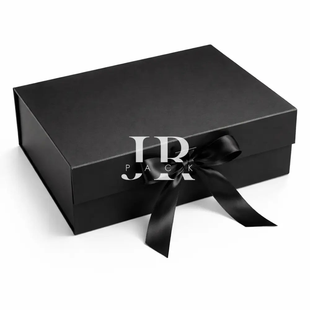 Caja Premium 29x22x10.5cm Negro Despegable - premium
