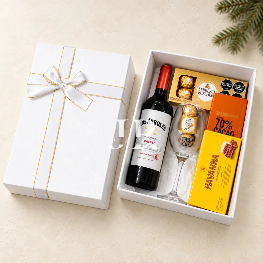 Caja Premium 33X25X12cm TS Desplegable Blanco - premium