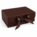 Caja Premium 33x25x12cm Marrón Despegable
