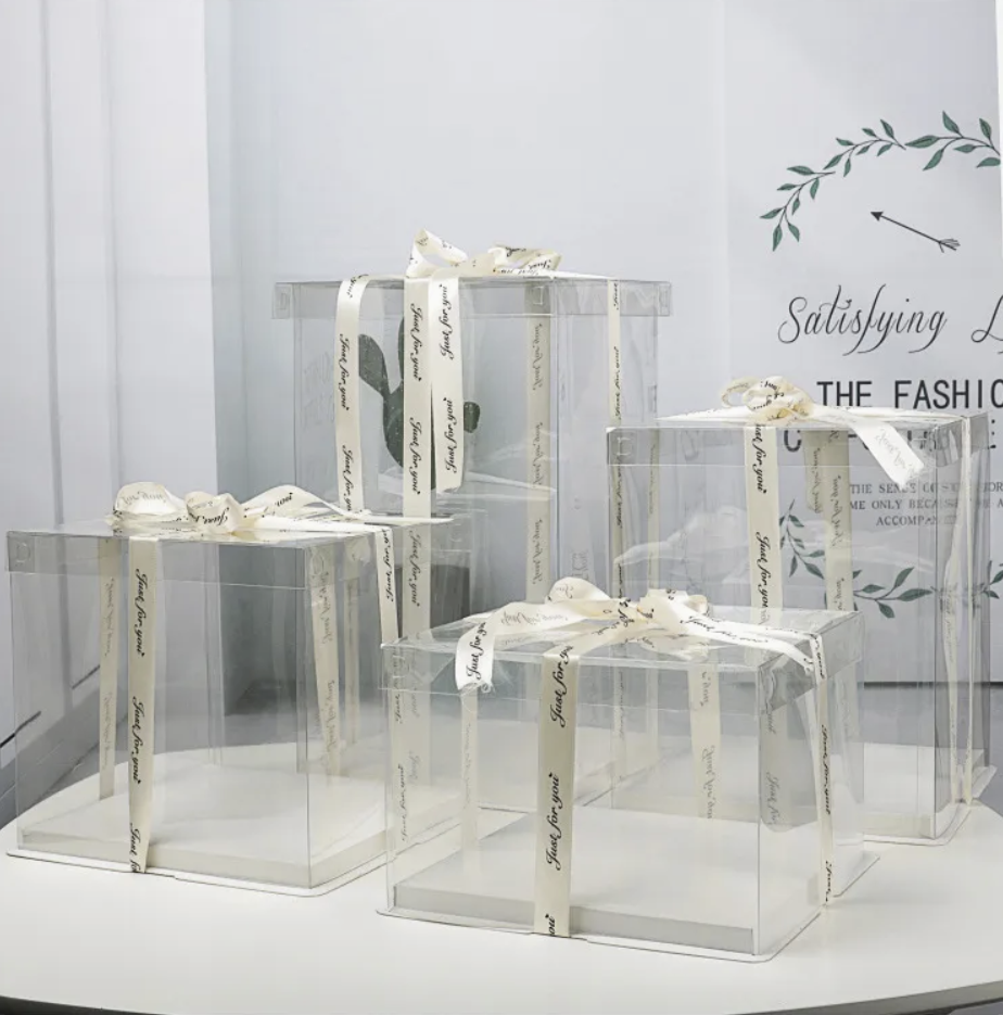 CUADRADA 26X26X18CM TAPA TRANSPARENTE - COD 642316