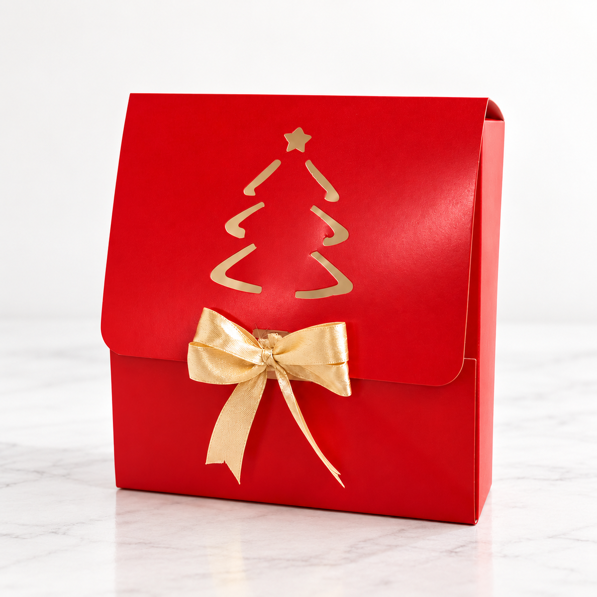 Caja Lazo Rojo 17x16x5cm