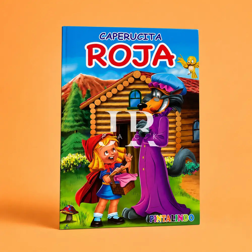 Caperucita Roja Libro (Grande) Pintalindo