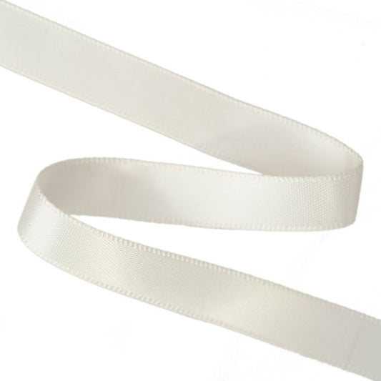 Cinta raso 25mm x 20 metros - Blanco White