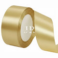 CINTA RASO 4CM X 20 METROS DORADO CLARO - cinta raso 4CM