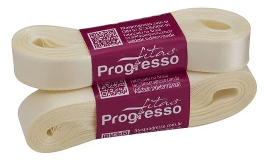 Cinta raso beige 10mm x 10 metros - beige - cor311