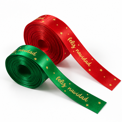 Cinta raso 2cm x 10 metros - FELICES FIESTAS