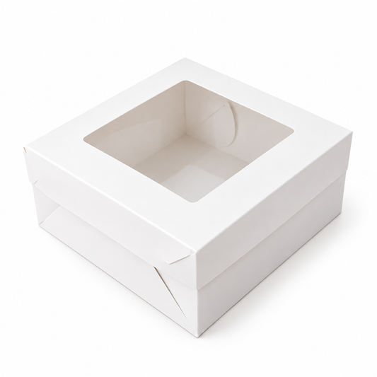Caja 25x25x10cm con visor - TAR10
