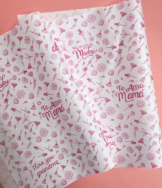 Papel Manteca Madres - 27x40cm - 25 HOJAS