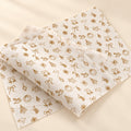 Papel Manteca Dorado Navidad 27x40cm - (cont. 25 hojas)