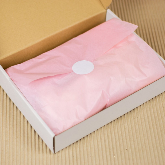 Papel Seda Rosa Claro 70x50cm (contiene x 20 und.) - MF001