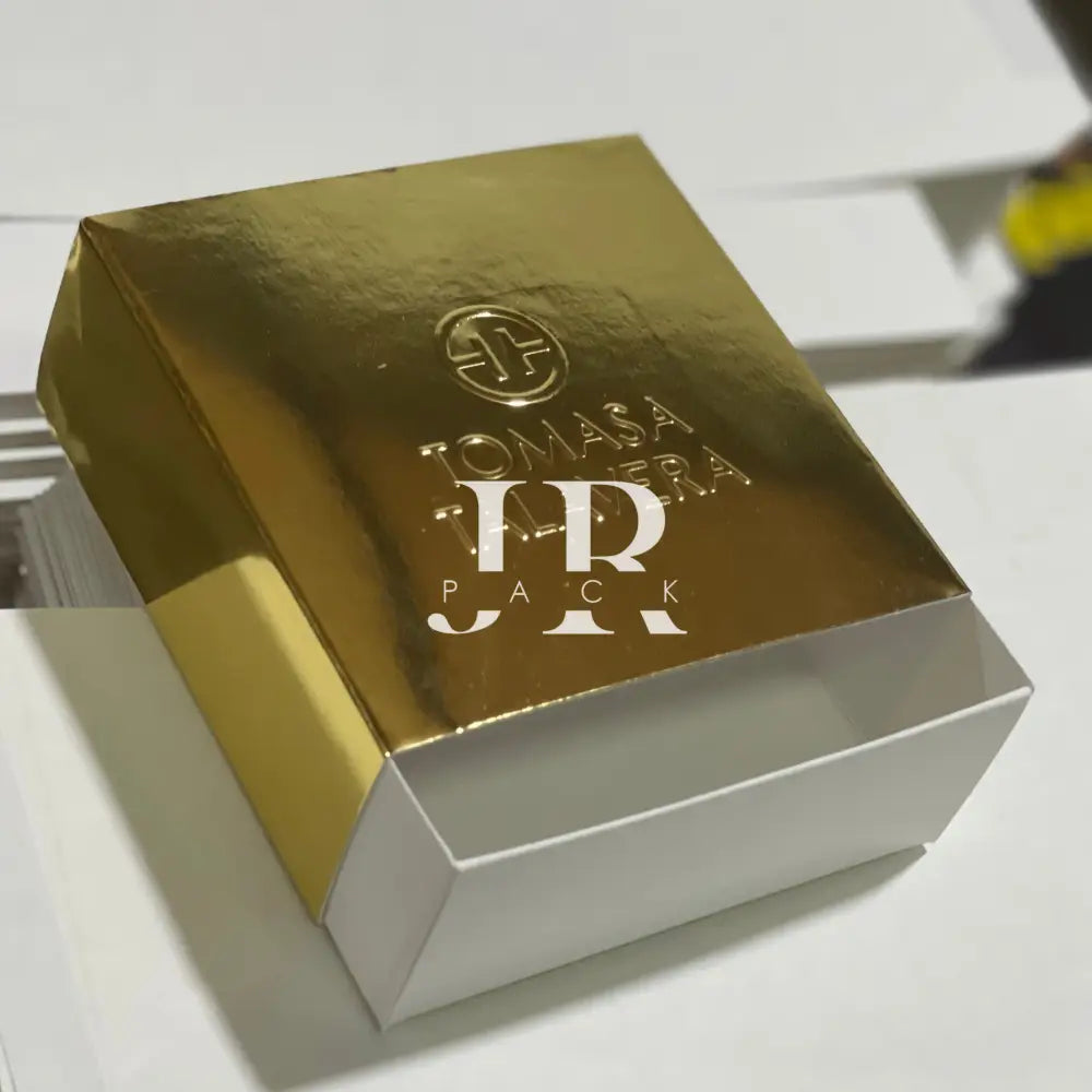 Packaging personalizado con Relieve - 9x9x3cm - packaging