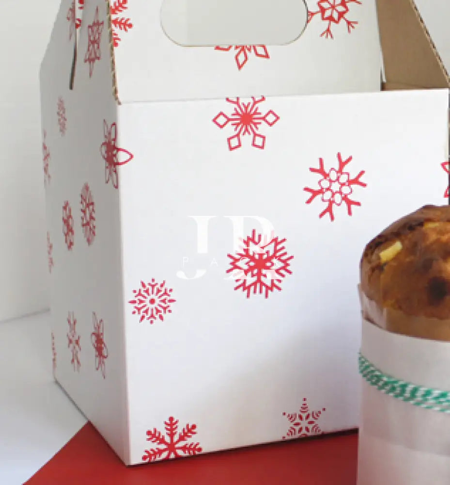 Packaging Personalizado Navidad - Caja 13x13x17cm - 1 Color / 100 unidades
