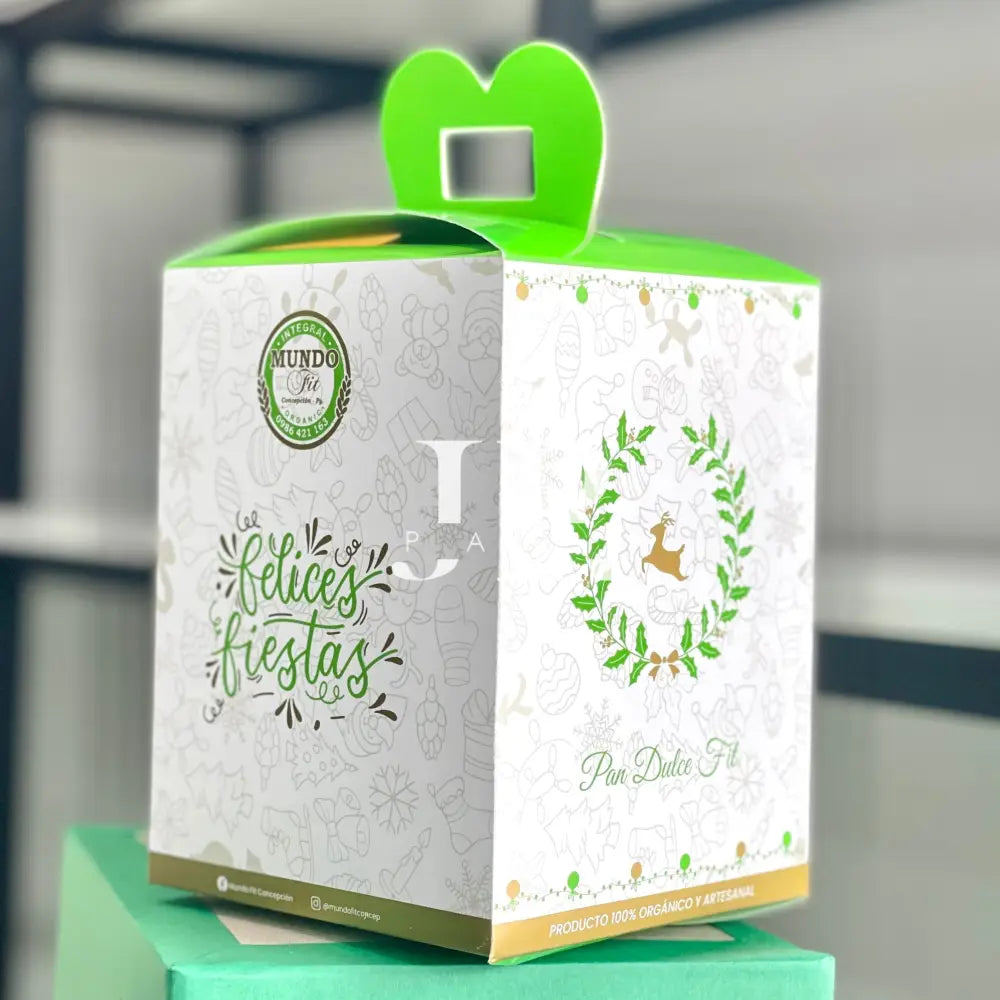 Packaging Personalizado Navidad - Caja 13x13x17cm - 2 Colores / 100 unidades