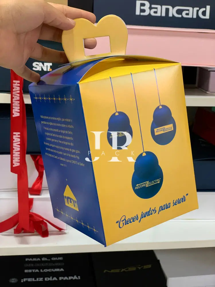 Packaging Personalizado Navidad - Caja 13x13x17cm