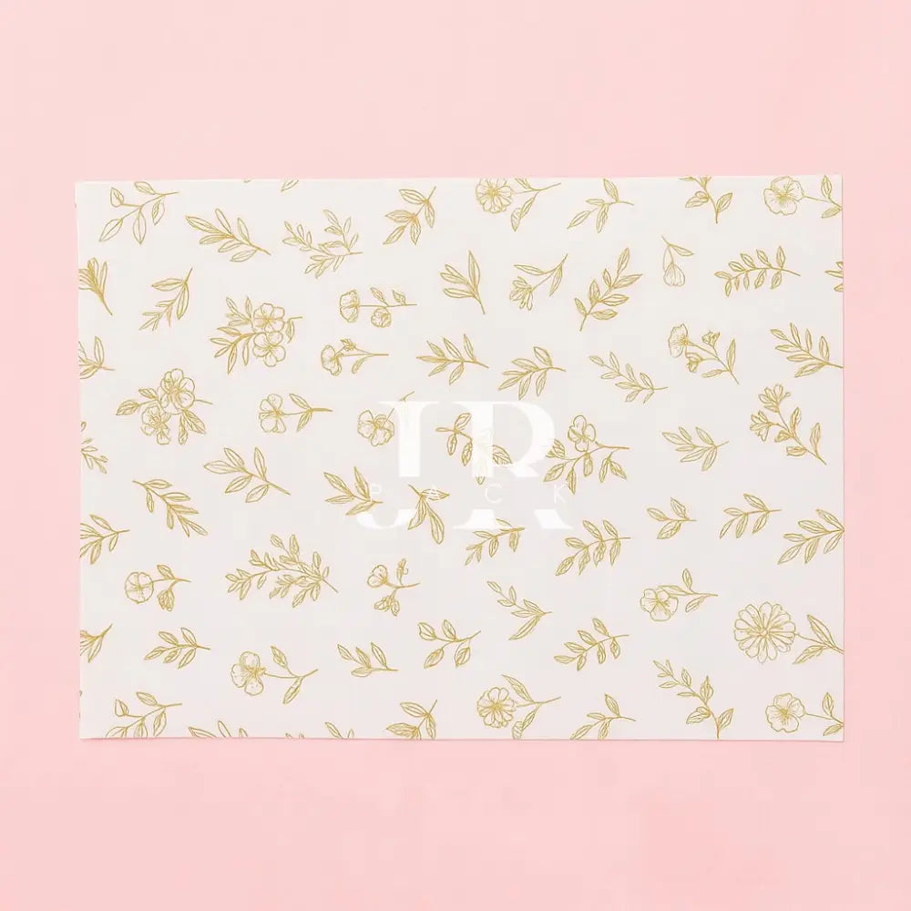 Papel Manteca Limones Dorado 27x40cm (cont. 25 hojas) - PM1.5 - papel manteca