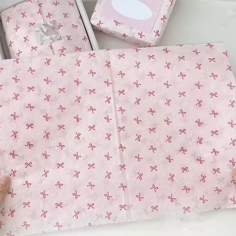 PAPEL COREANO COQUETTE ROSA/ROJO 70X47CM (PAQ X 20 UND) - PC15.1.2