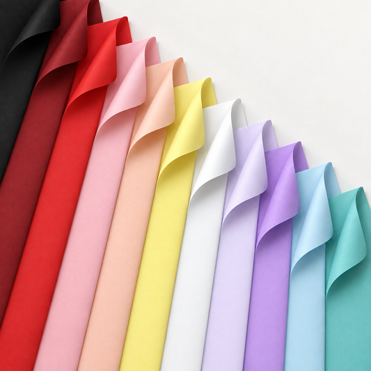 PAPEL COREANO LISO 57X57CM (PAQ X 20 UND) - PC1