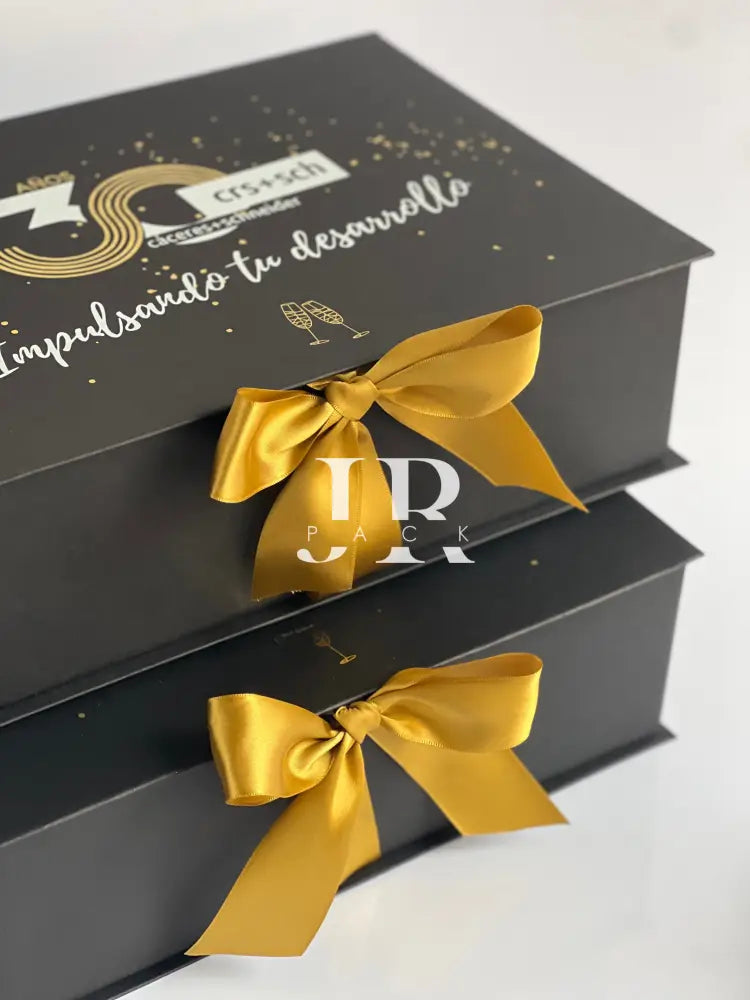 Premium personalizado Caceres y Schneider - Tipo Libro + Stamping + impresión