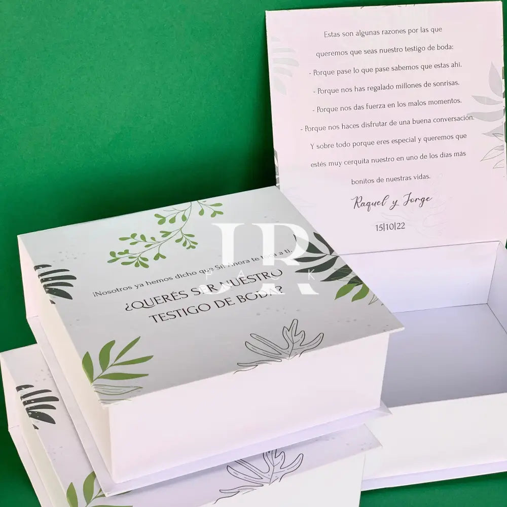 Premium Personalizado Testigos - Tipo Libro - premium