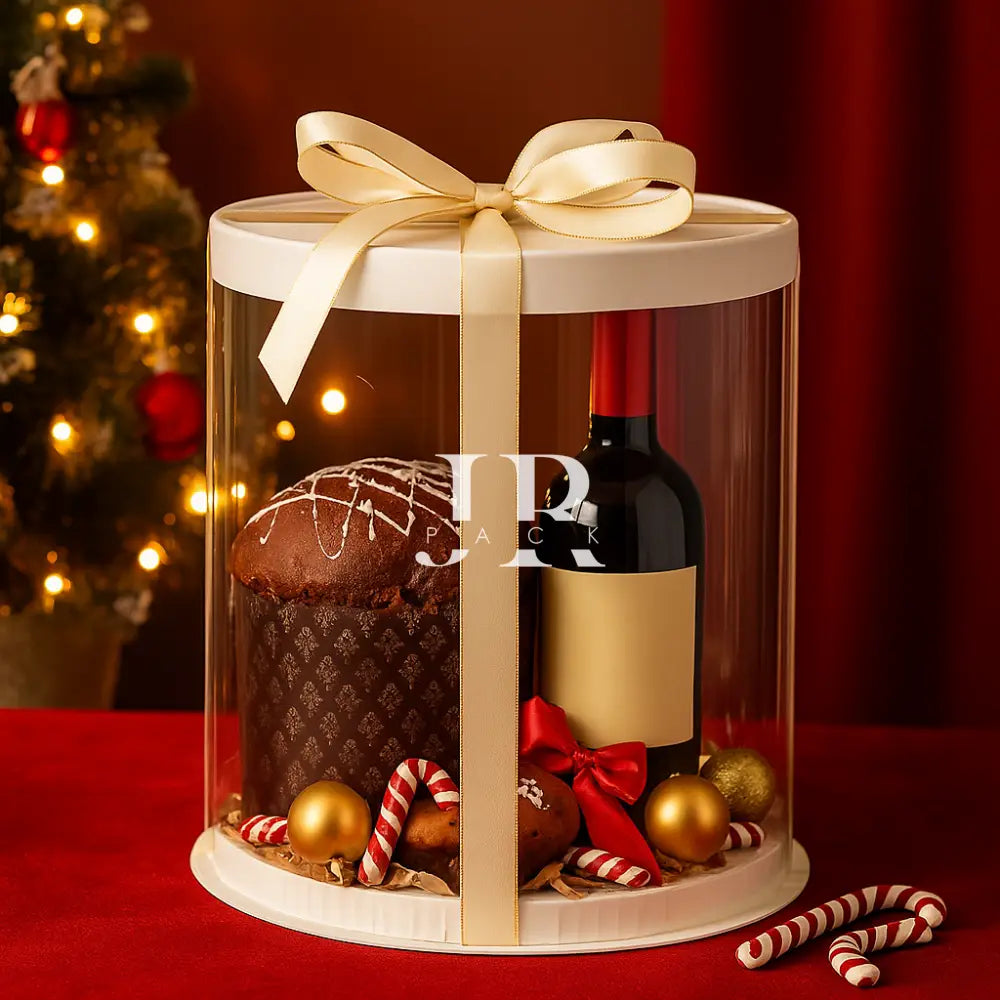 REDONDA 26x26x32cm TRANSPARENTE - 642305 - packaging