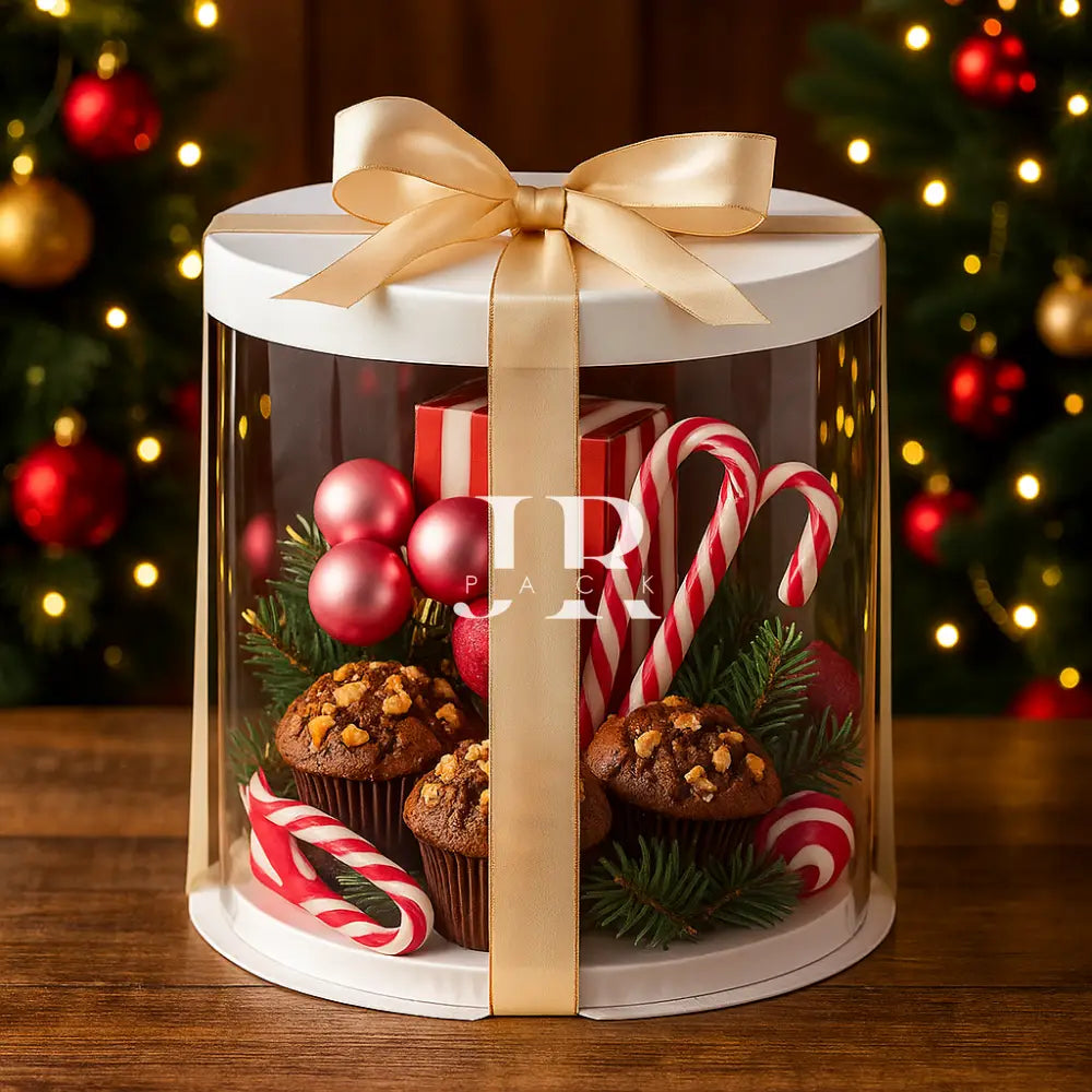 REDONDA 30x30x18cm TRANSPARENTE - 642306 - packaging