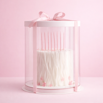 REDONDA 22x22x31cm TRANSPARENTE - COD 642304