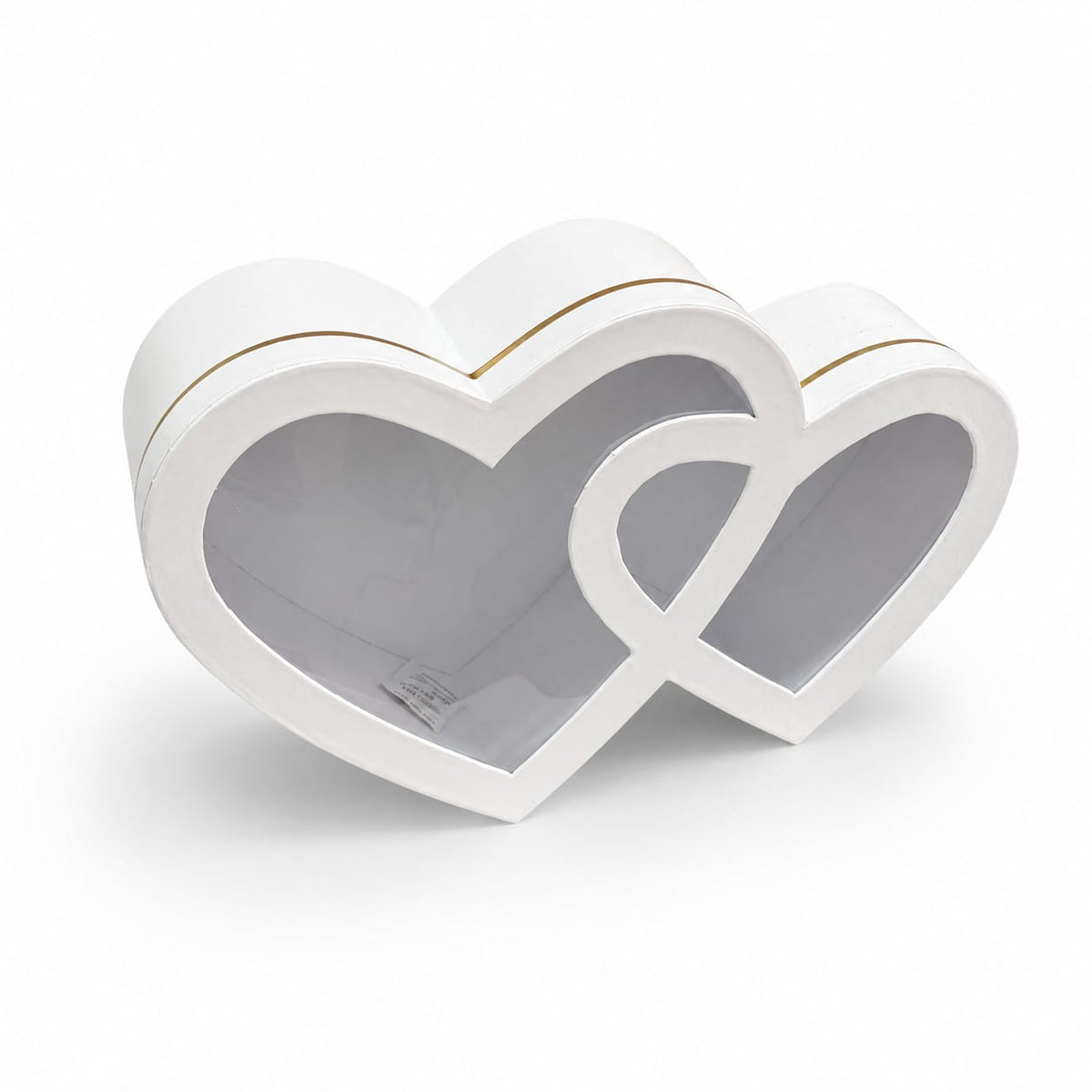 Corazón Doble "P" Blanco 33.5x21.7x9cm