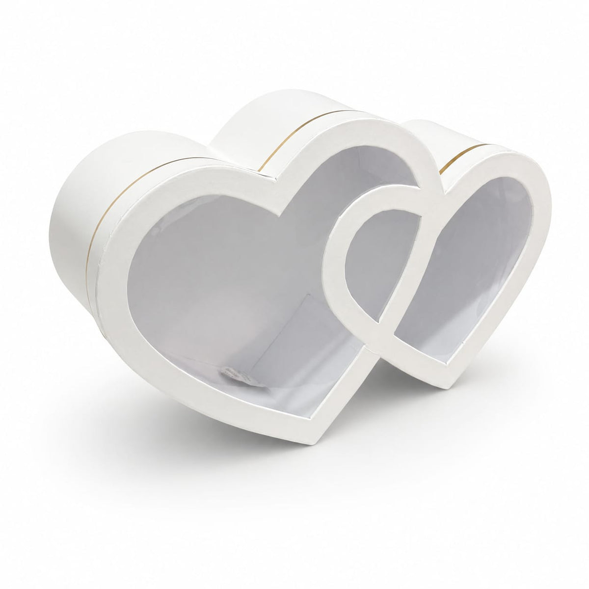 Corazón Doble "G" blanco 38x24.7x11.5cm
