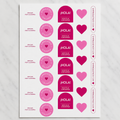 Stickers estándar A3 “amor” - 641758