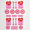Stickers estándar A3 “Love” - 641756