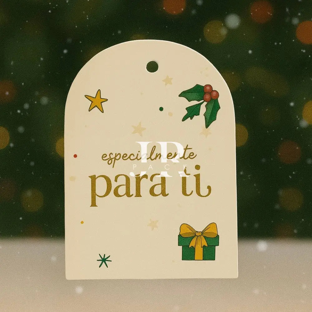 Tags Navidad 03 (contiene 10 unidades) - COD 642244 - Tags