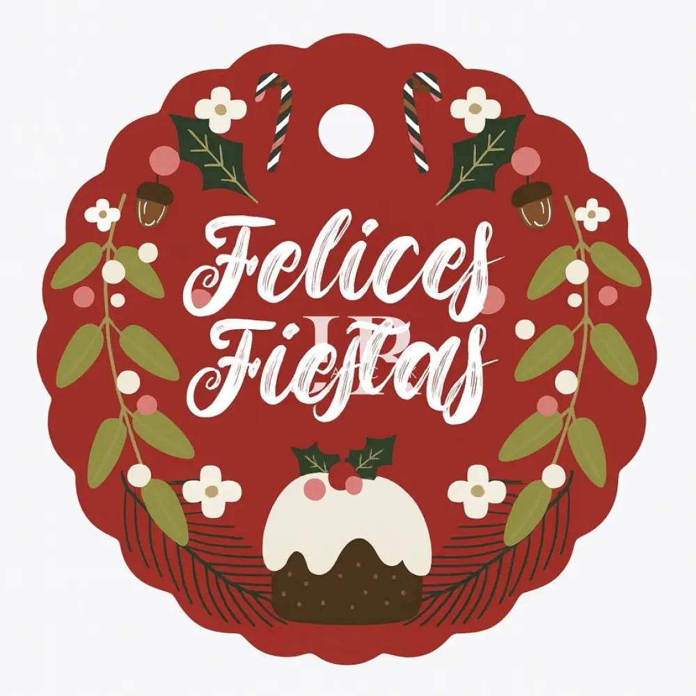 Tags Navidad 07 (contiene 10 unidades) - COD 642248 - Tags