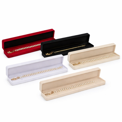 Caja para Cadena Terciopelo 22x5x3.5cm