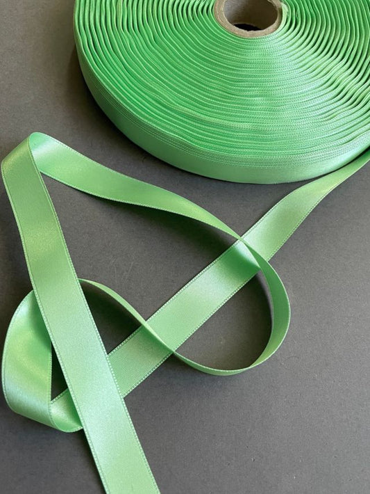 Cinta raso 25mm x 20 metros -  Verde Tiffany - TIFF141