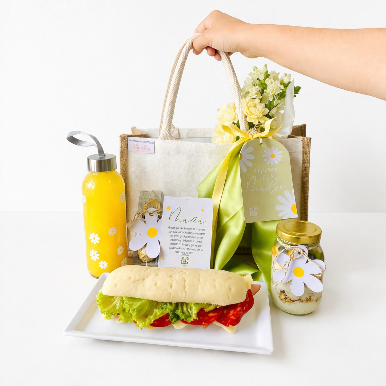Bolsa de Yute DUO 26x15x27cm
