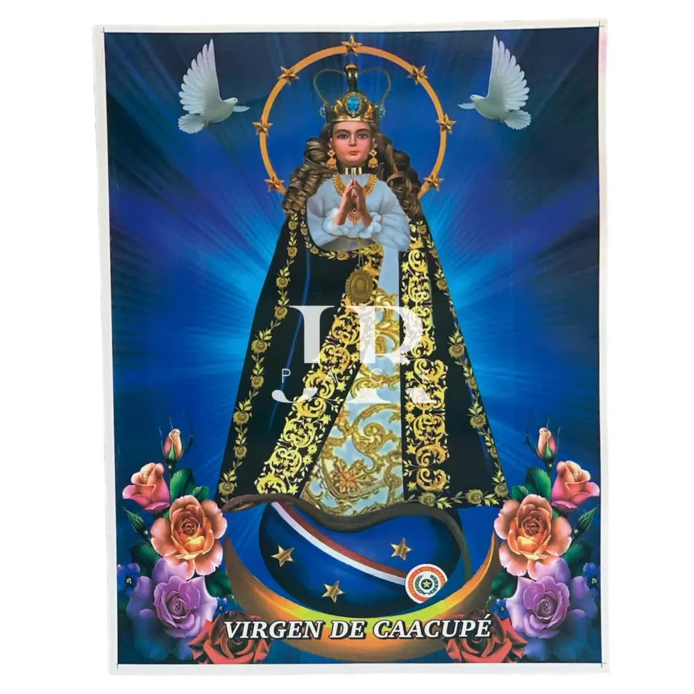Virgen de Caacupé (Lámina de Santos grande)