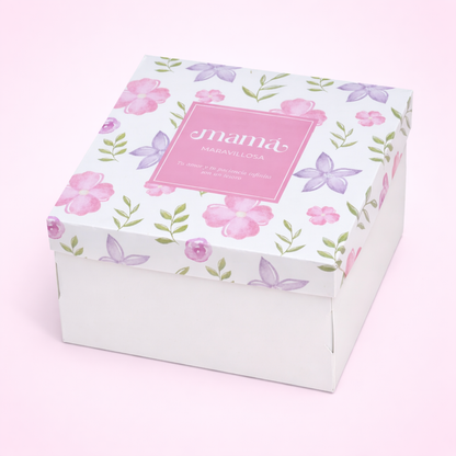 Caja 25x25x15cm Madres Ideal p/ Torta