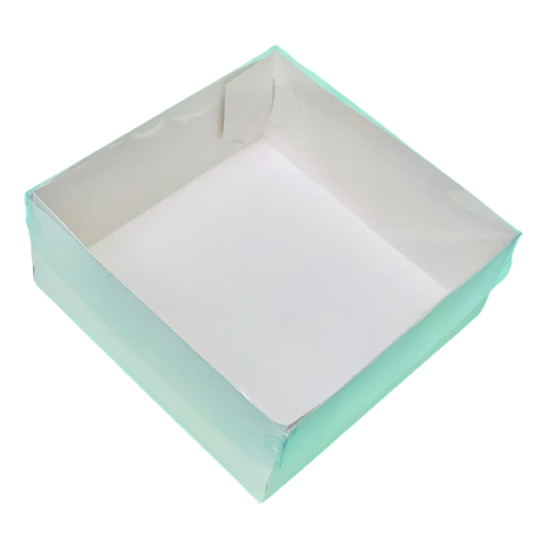 VIS8 - Caja 20x20x8.5cm Tapa de acetato (10 unidades)