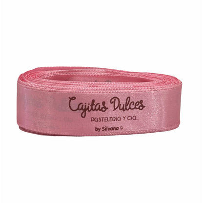 Cinta 2cm con logo x 10 metros